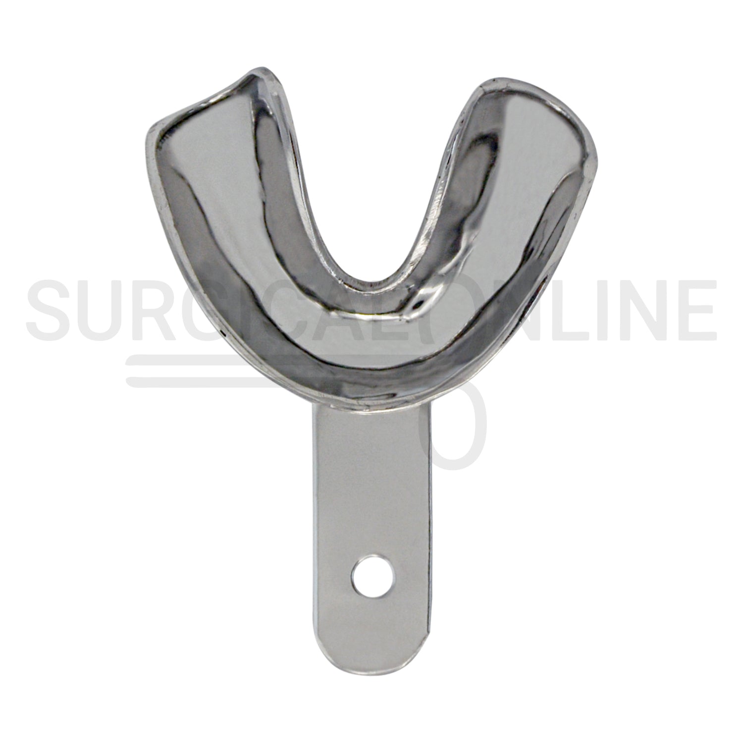 6 Edentulous Denture Metal Impression Trays Solid