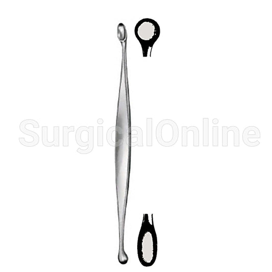 Bruns Curette Double Ended 5.00"
