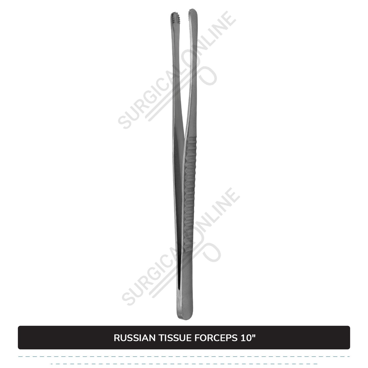 Russian Tissue Forceps 10"