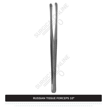 Russian Tissue Forceps 10"