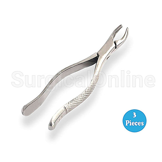 3 Tooth Extracting Forceps #18D Surgical Dental