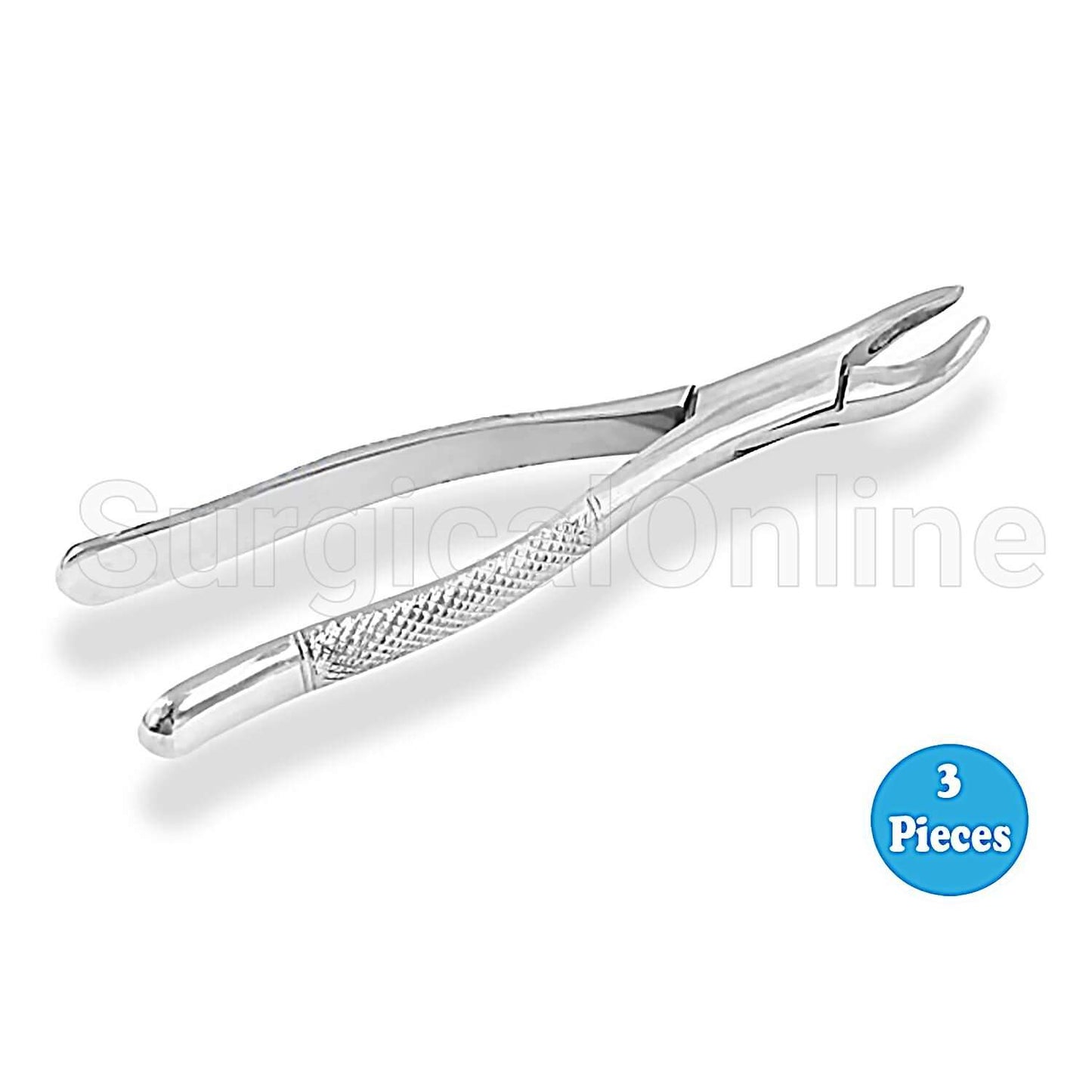 3 Tooth Extracting Forceps #2 American Pattern Surgical Dental