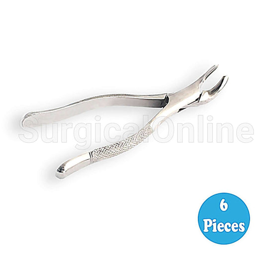 6 Dental Extracting Forceps #17 Surgical Dental