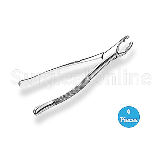 6 Extracting Forceps Dental Surgical 151AS