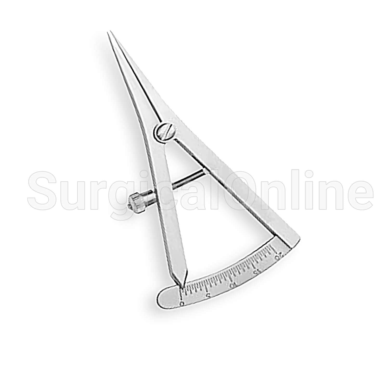 Dental Boley Gauge & Iwanson Gauge Set – Stainless Steel Lab Instruments (2 Pieces)