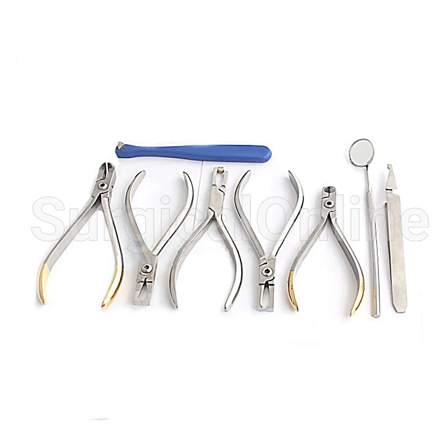 Ortho Set Up Tray Kit Range of Professional Pliers - Orthodontic ...