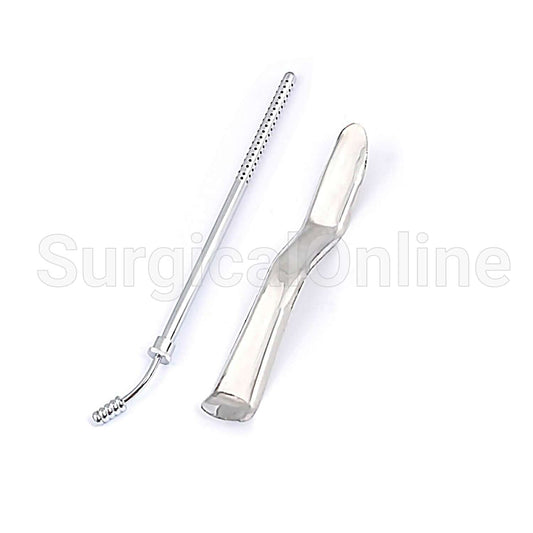Minnesota Cheek Retractor with Suction Tube Dental Orthodontic Implant Surgery