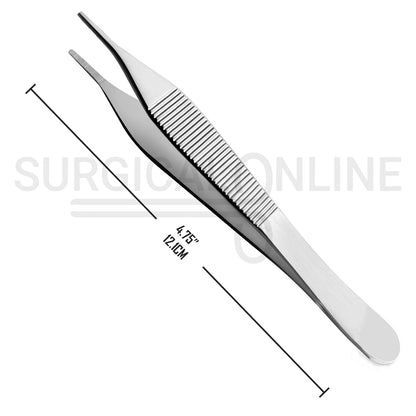 Adson Dressing Forceps Serrated 4.75"