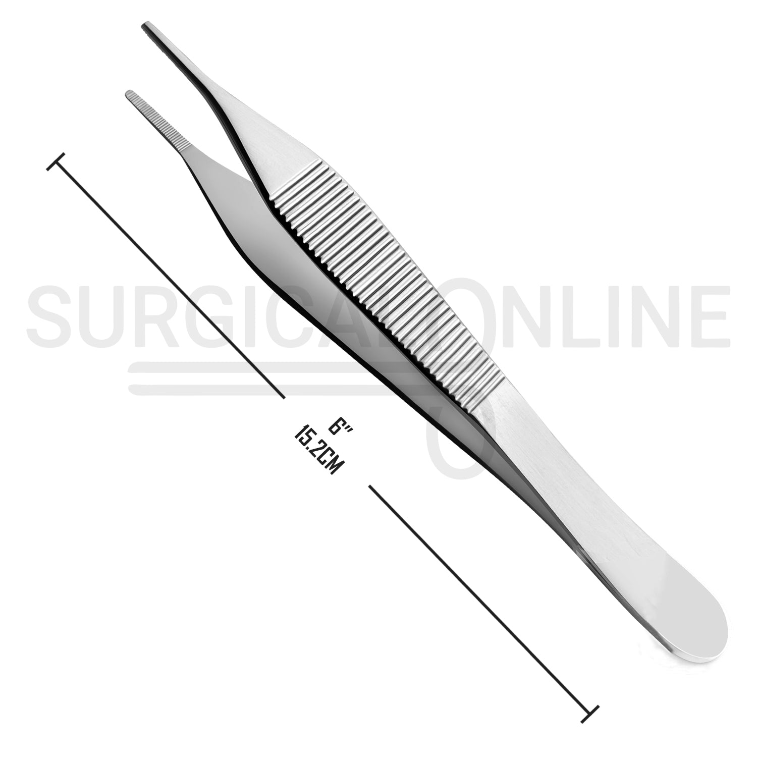 Adson Dressing Forceps Serrated 6"