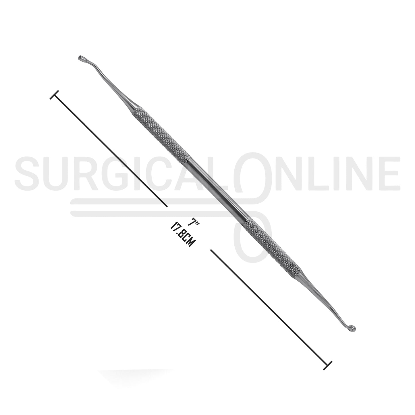 Amalgam Plugger Black #1/2 Serrated Double Ended