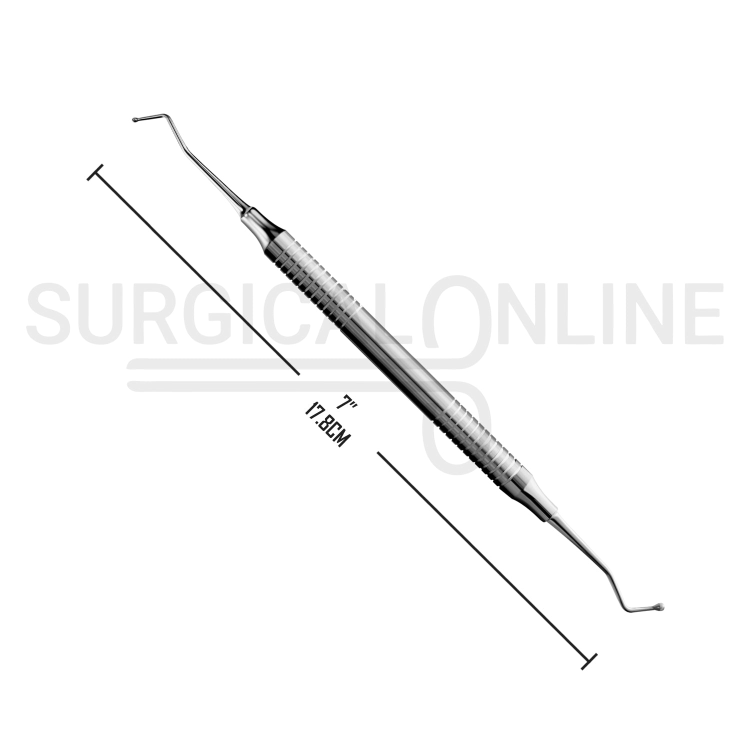 Ball Burnisher 1mm-2mm Double Ended Hollow Handle