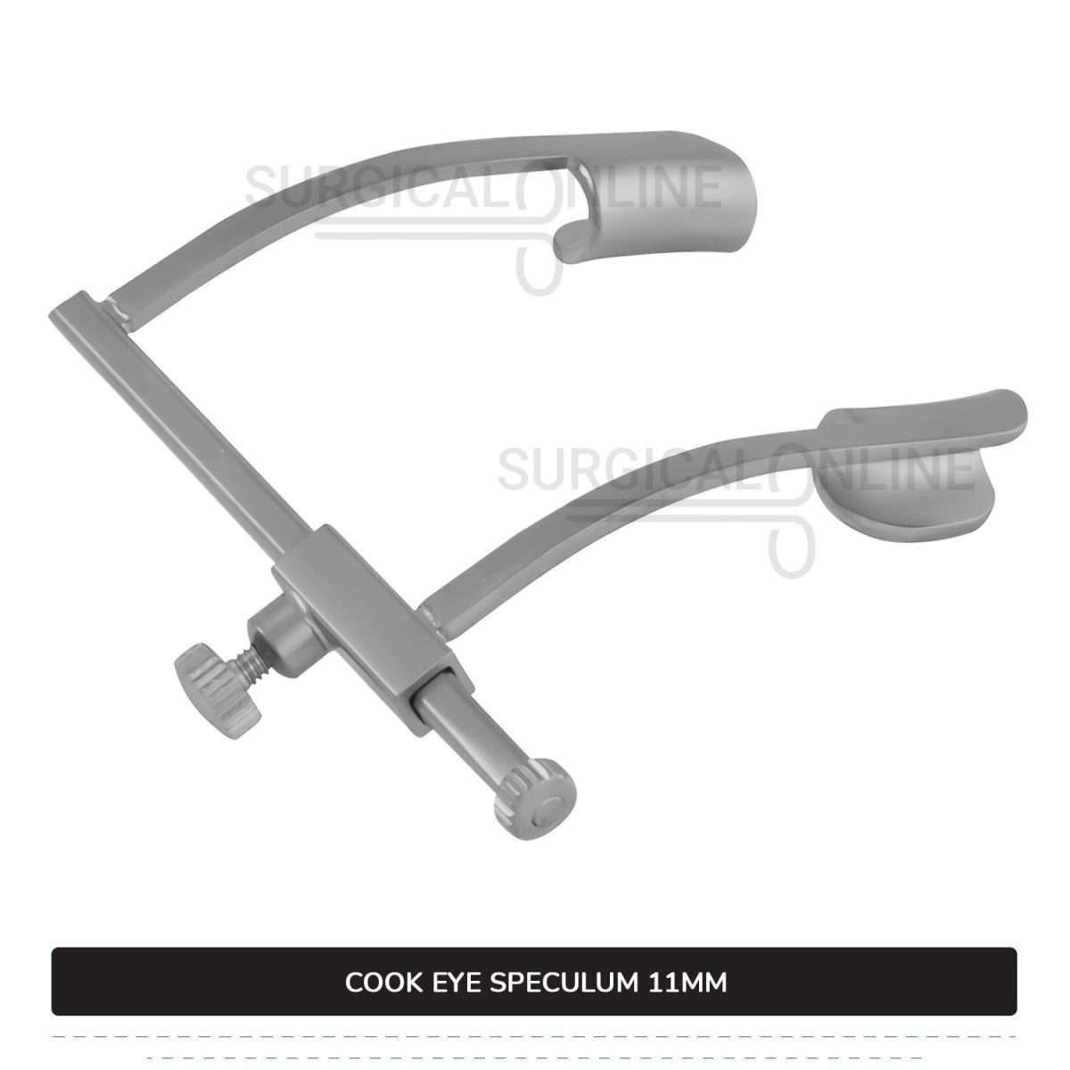 Cook Eye Speculum Child 1 7/8″ (4.7cm) With Solid Blades 11mm x 3mm Spread 27mm Ophthalmic Instruments