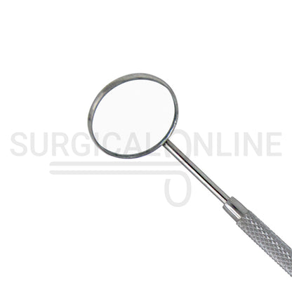 Dental Mouth Mirror #5 with Solid Handle