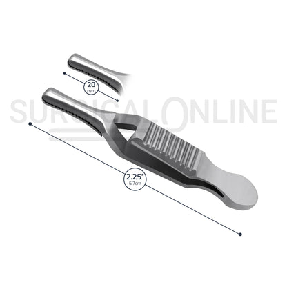 Dieffenbach Serrefine Clamp 2.25" (5.7cm) Straight