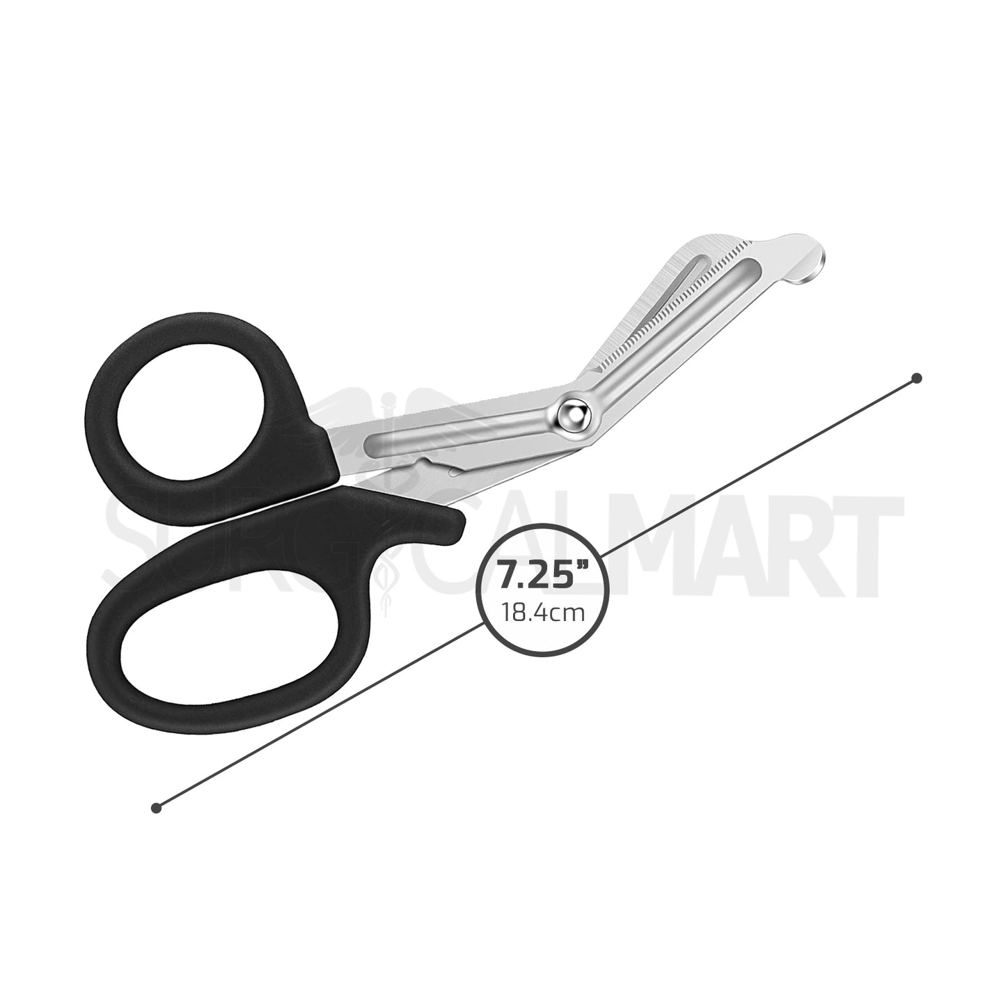 Multi-Cut EMT Utility Scissors Shear 7.25" - Black