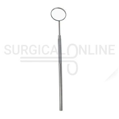 Front Surface Dental Mouth Mirror #5 with Handle