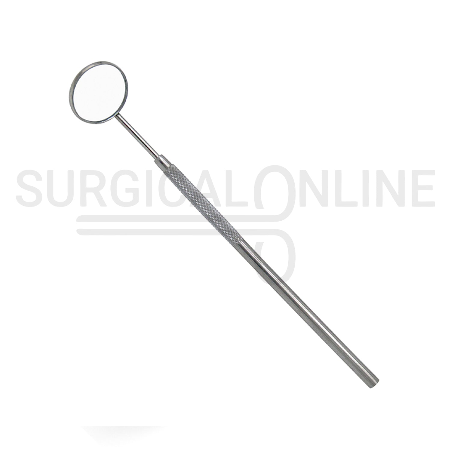 Front Surface Dental Mouth Mirror #5 with Handle
