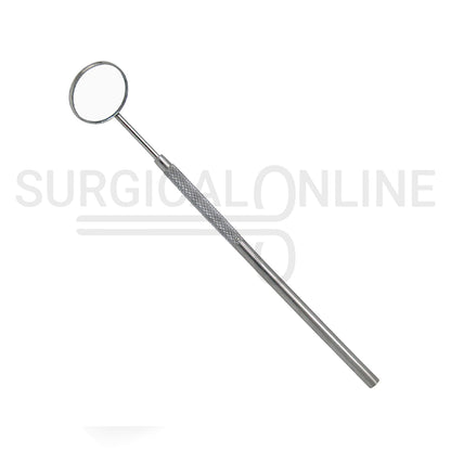 Front Surface Dental Mouth Mirror #5 with Handle
