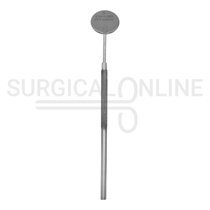 Front Surface Dental Mouth Mirror #5 with Handle