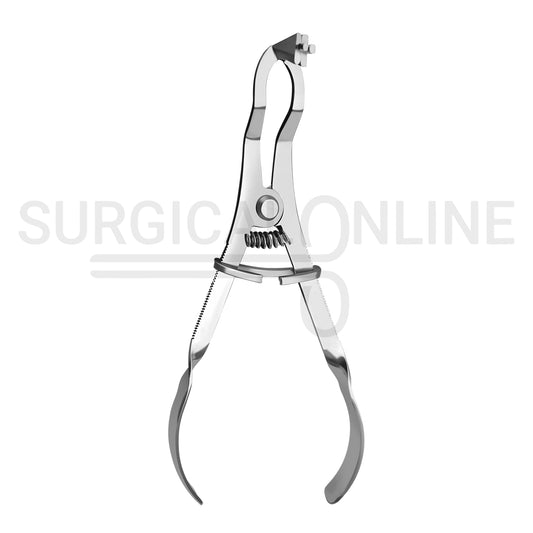 Ivory Light Weight Dam Clamp Forceps