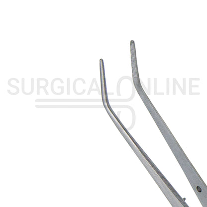 London College Plier 6" Anlged Serrated Tips