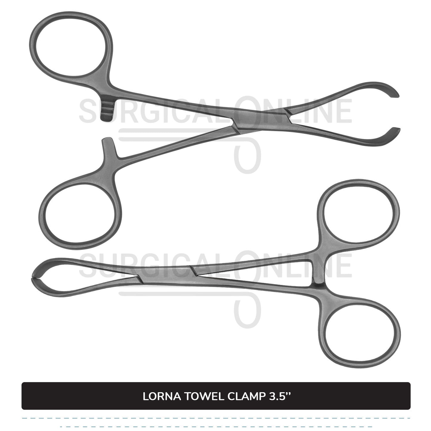 Lorna Towel Clamp 3.5"