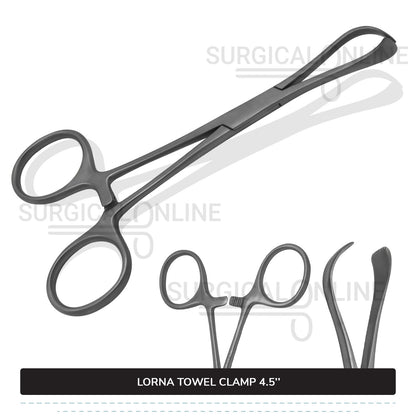 Lorna Towel Clamp 4.5"