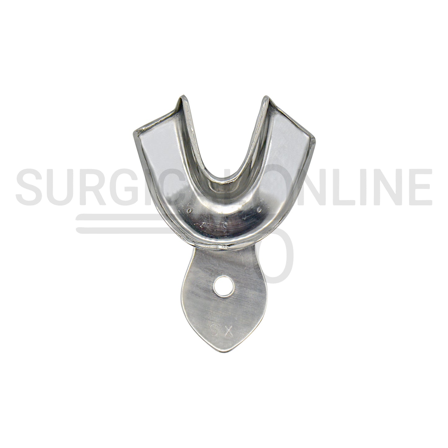 Metal Impression Trays Solid Set of 8 Kit XS, S, M, L