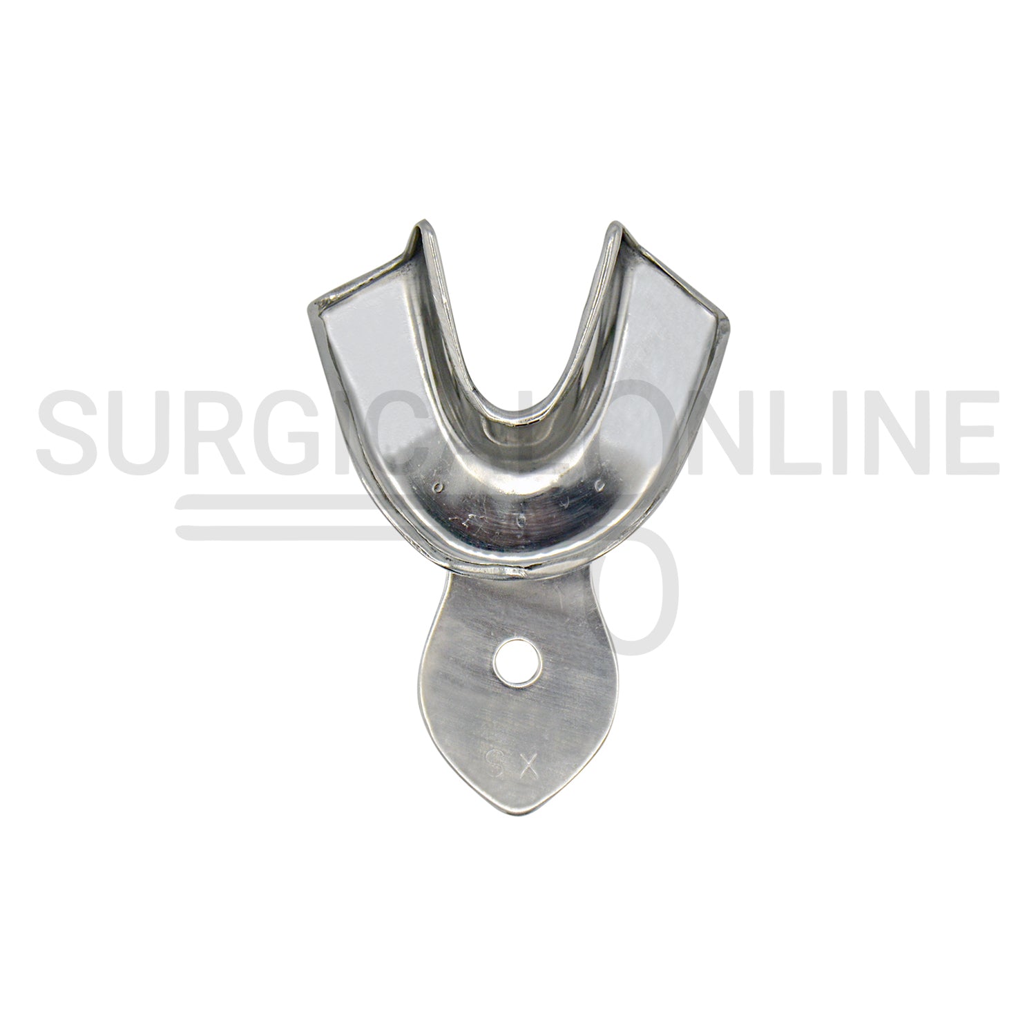 Metal Impression Trays Solid Set of 8 Kit XS, S, M, L