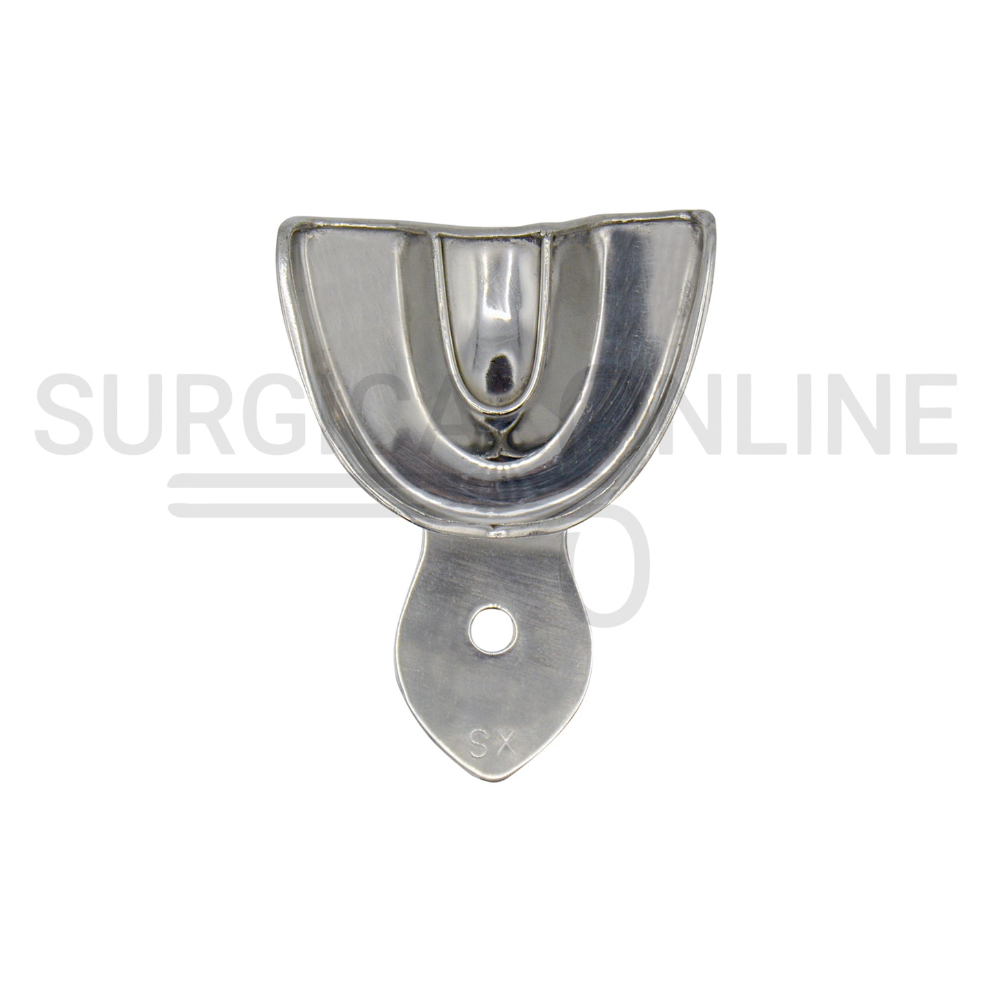Metal Impression Trays Solid Set of 8 Kit XS, S, M, L