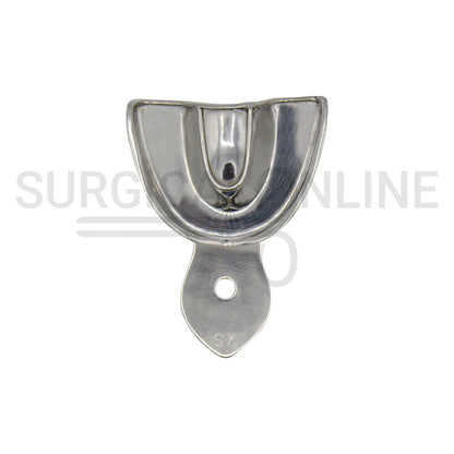 Metal Impression Trays Solid Set of 8 Kit XS, S, M, L
