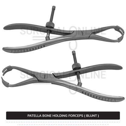 Patella Forceps ( Blunt ) 7.25"