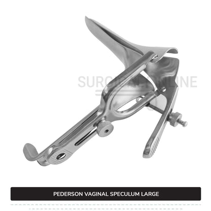Pederson Vaginal Speculum Large, 1" (2.5 cm) X 4 3/4" X (12.1cm)