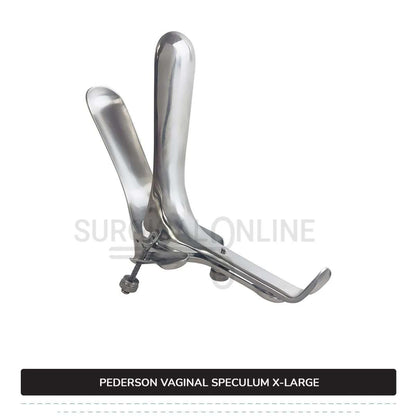 Set of 3 Pcs Pederson Vaginal Speculum Small, Medium, & Large OB/Gyne Surgical