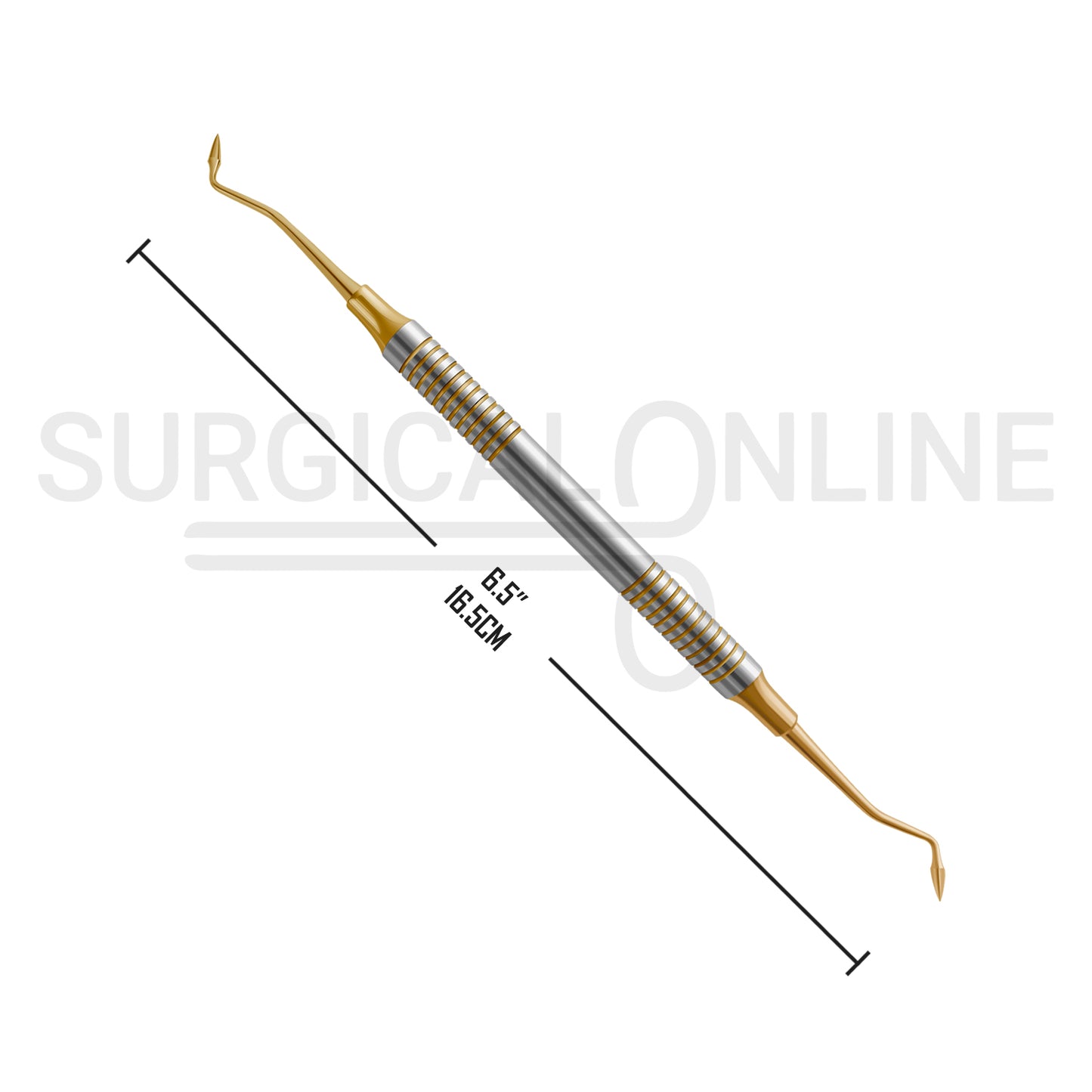 P.K Thomas Wax Carver #3 Gold Tips Hollow Handle