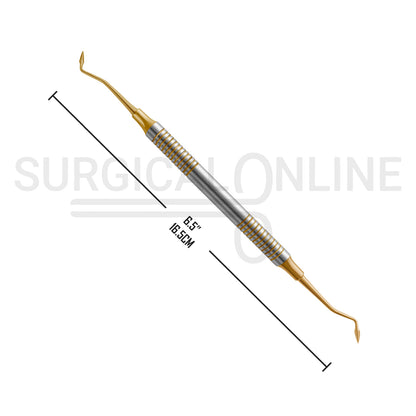 P.K Thomas Wax Carver #3 Gold Tips Hollow Handle