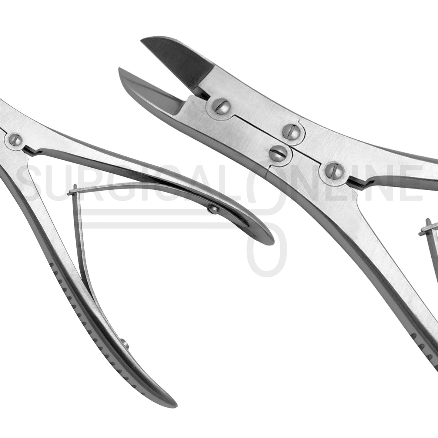 Ruskin Liston Bone Cutting Forceps Curved Angled Jaws Double Action 