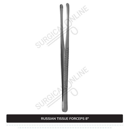 Russian Tissue Forceps 8"