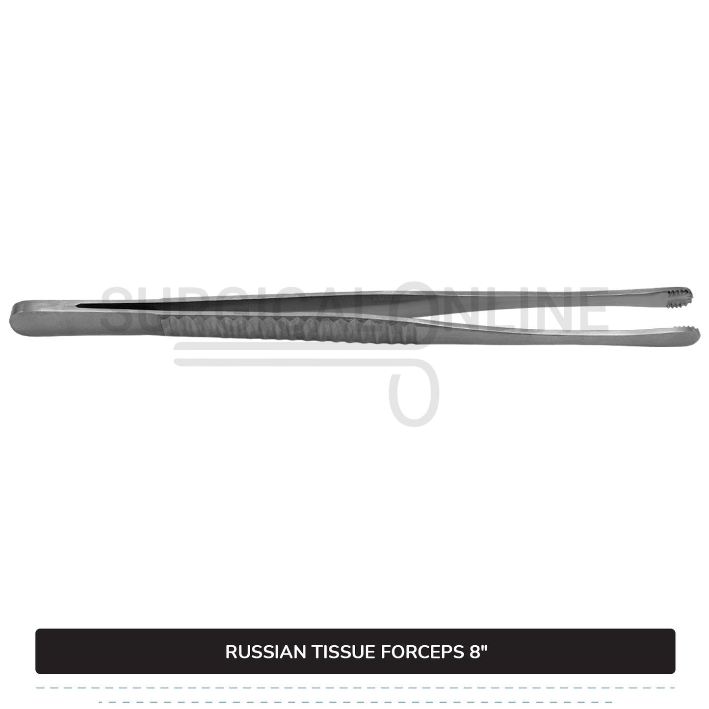 Russian Tissue Forceps 8"