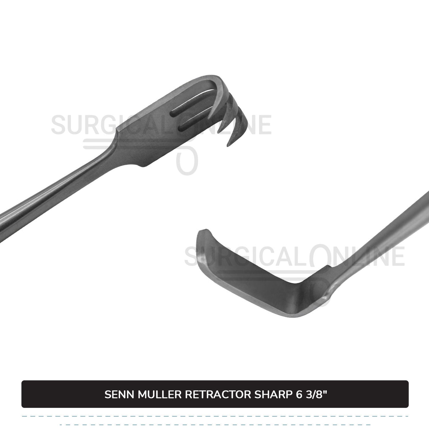 SENN Muller Retractor Sharp 6 3/8"