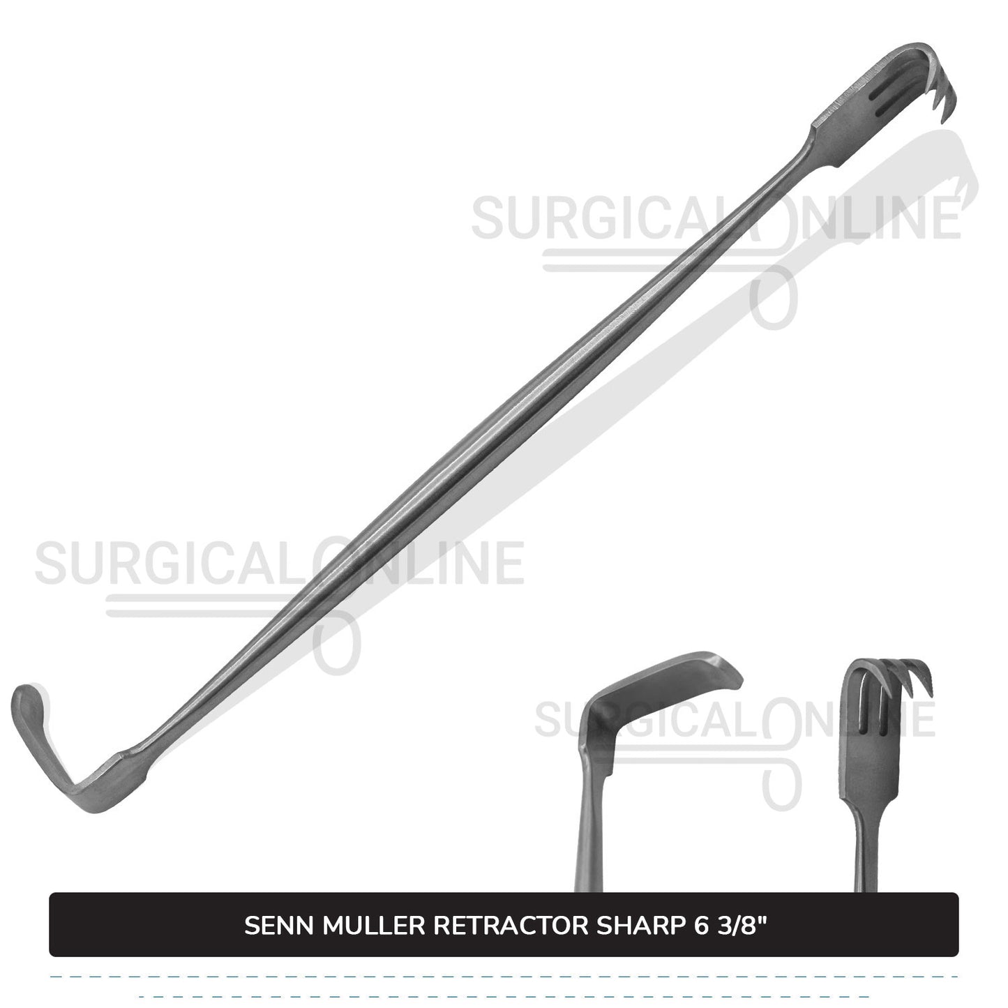 SENN Muller Retractor Sharp 6 3/8"