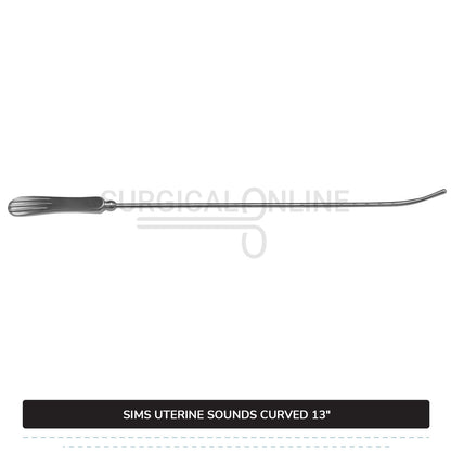 Sims Uterine Sounds Curved 13″