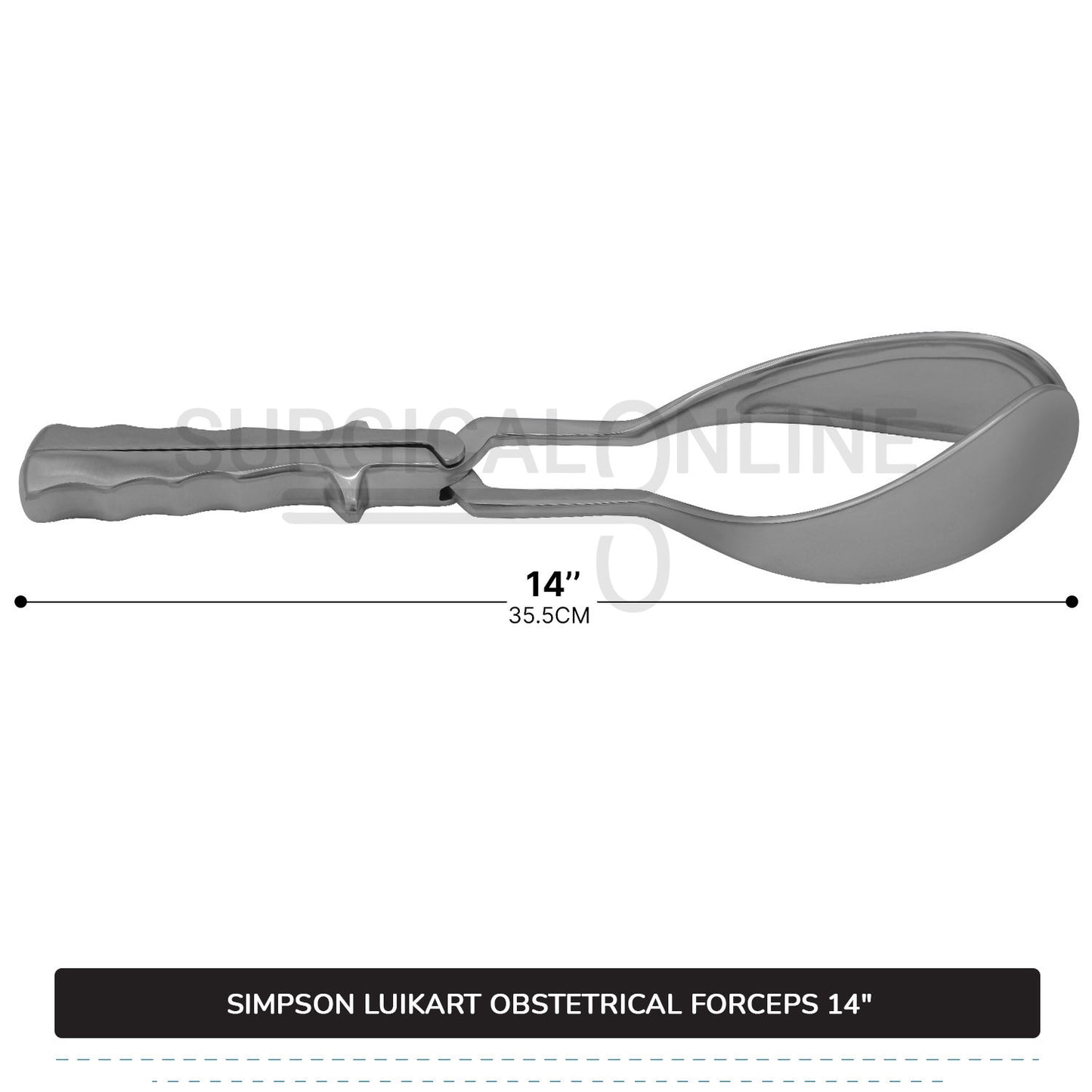 Simpson Luikart Obstetrical Forceps 14''
